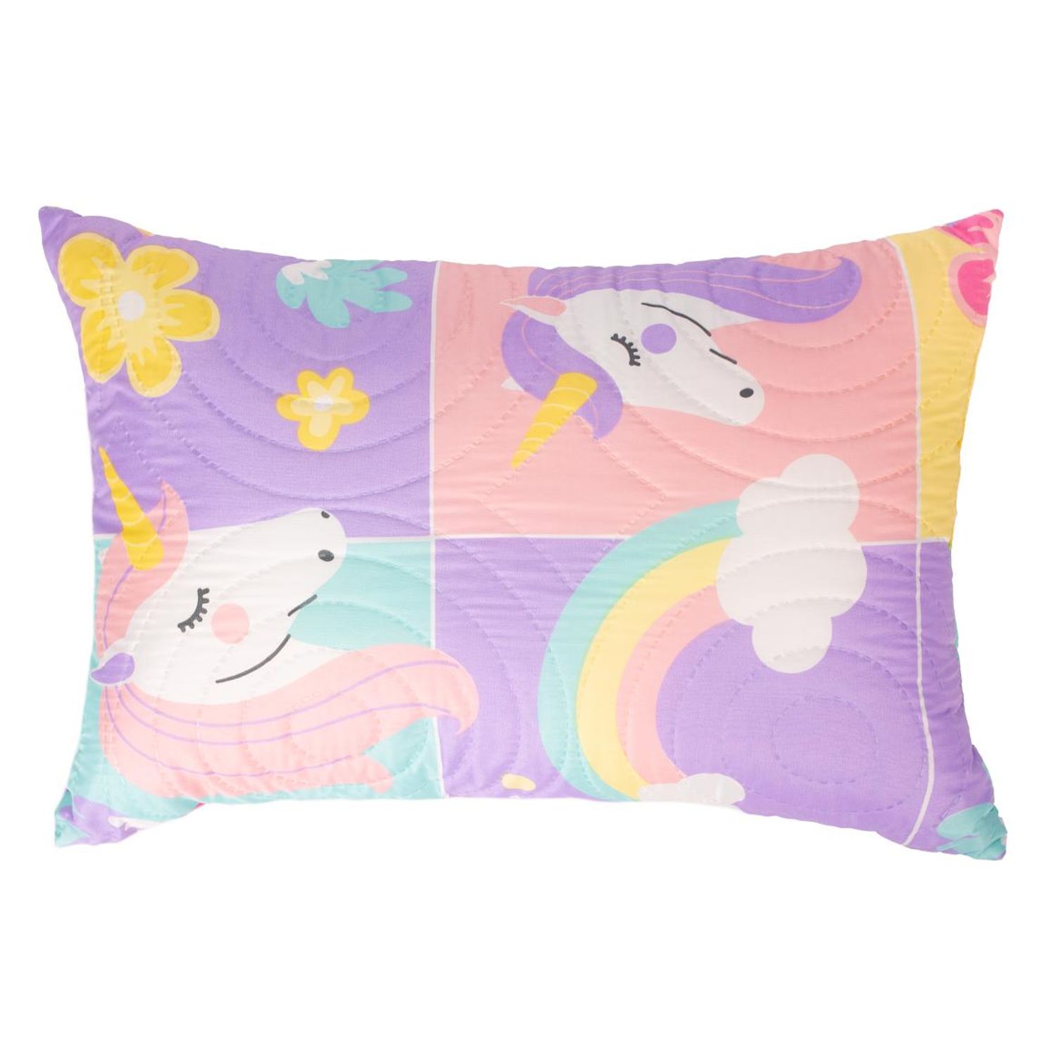 Set 2 perne Somnart Unicorn, 50x70 cm, microfibra fotografia produsului View 3 L