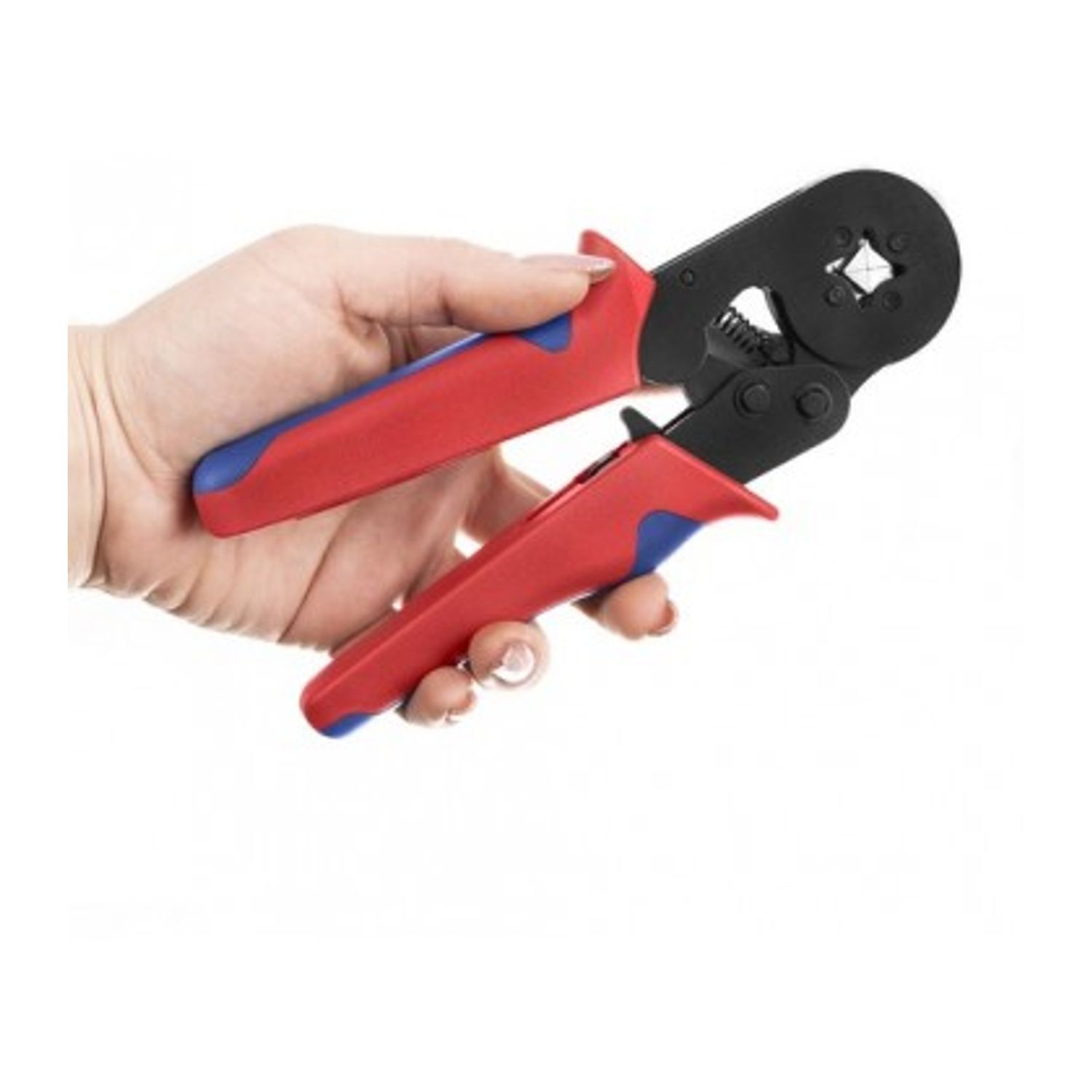 Pinza Crimpatrice Autoregolante HSC8 6-4, Per Capicorda 0.25-6 Mm², A Cricchetto