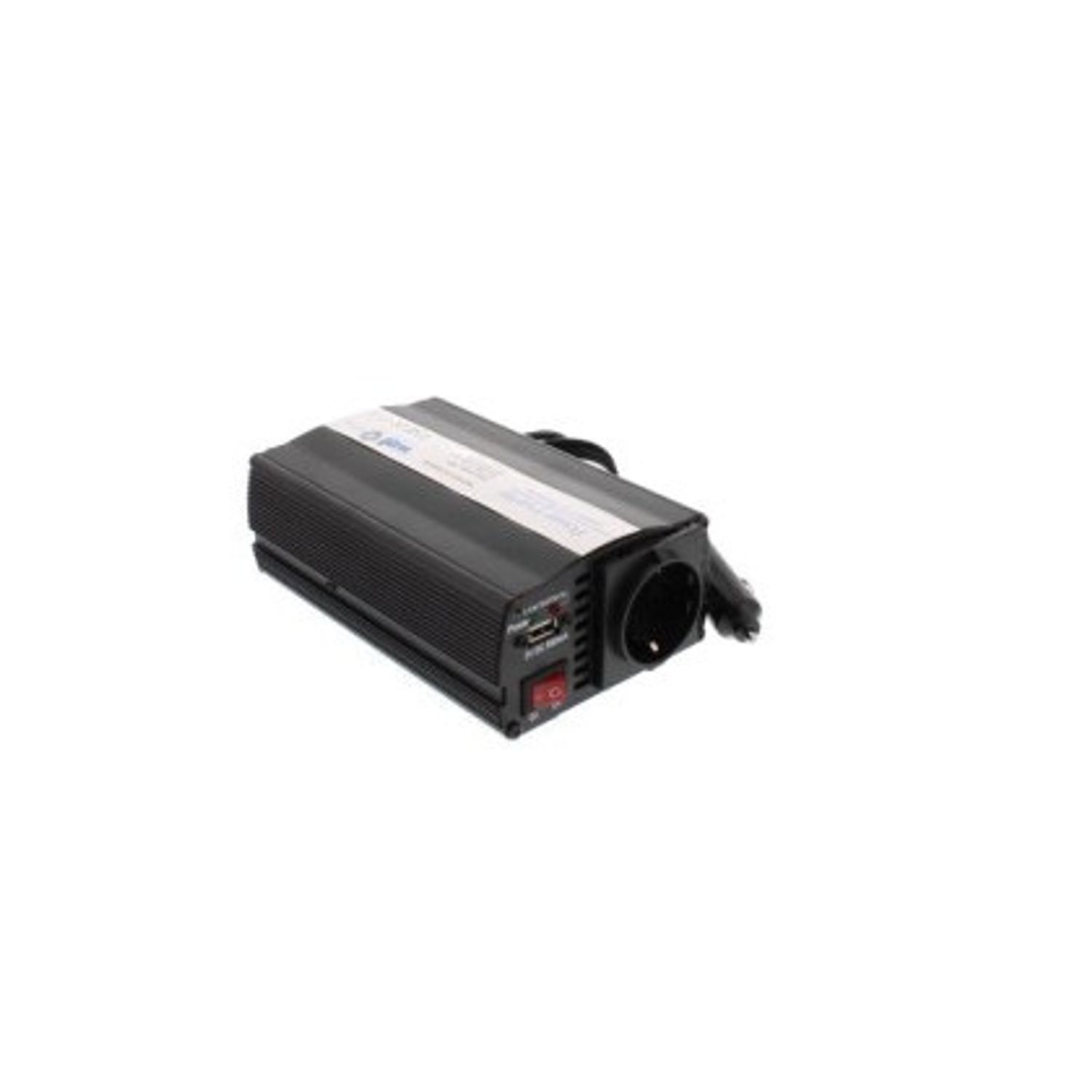 Invertor de tensiune 24V - 220V, USB, 600W Well fotografia produsului