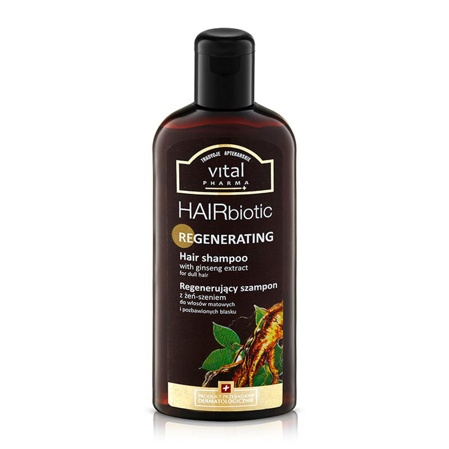 Sampon regenerant Vital Pharma HAIRbiotic, 250ml fotografia produsului