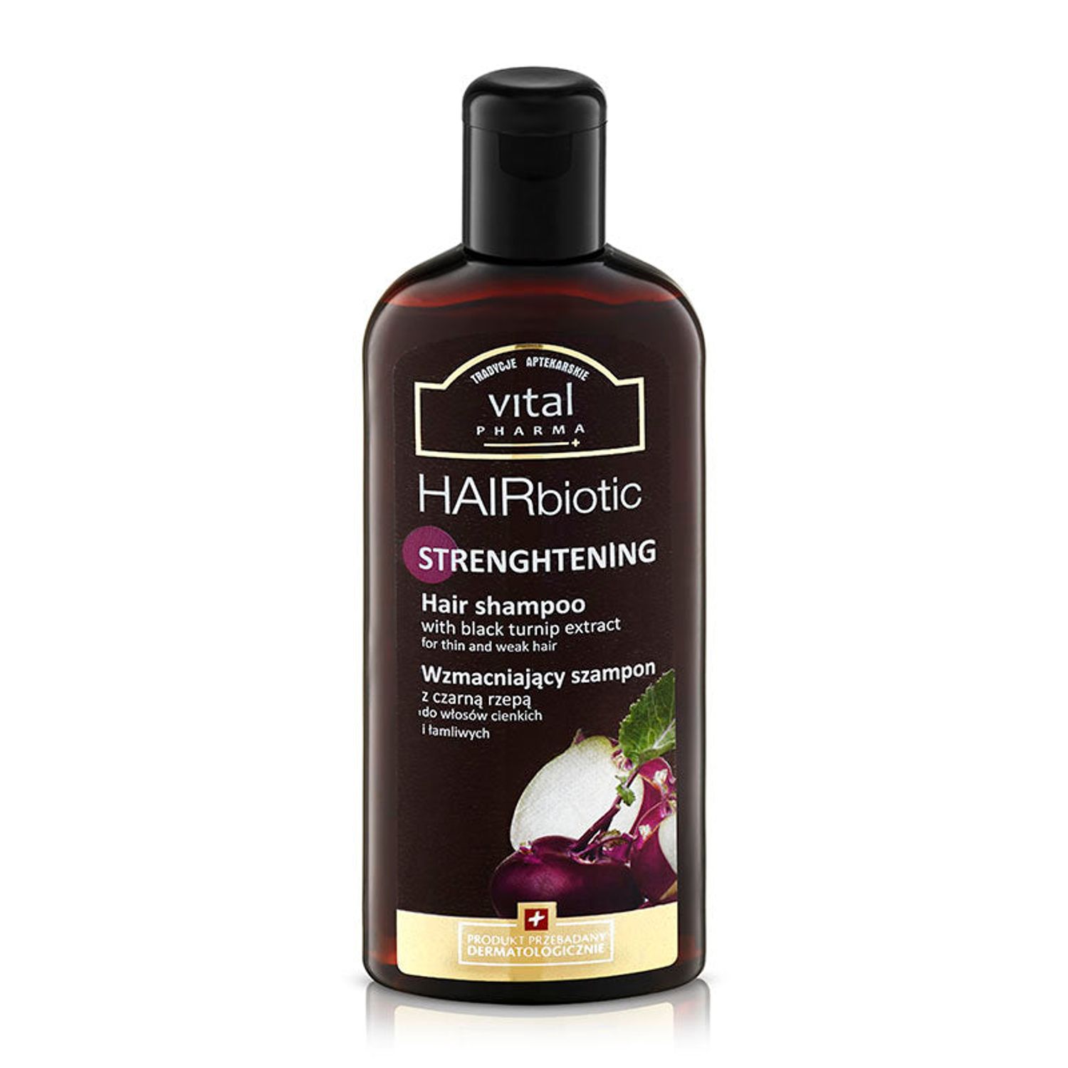 Sampon intaritor Vital Pharma HAIRbiotic, 250ml fotografia produsului
