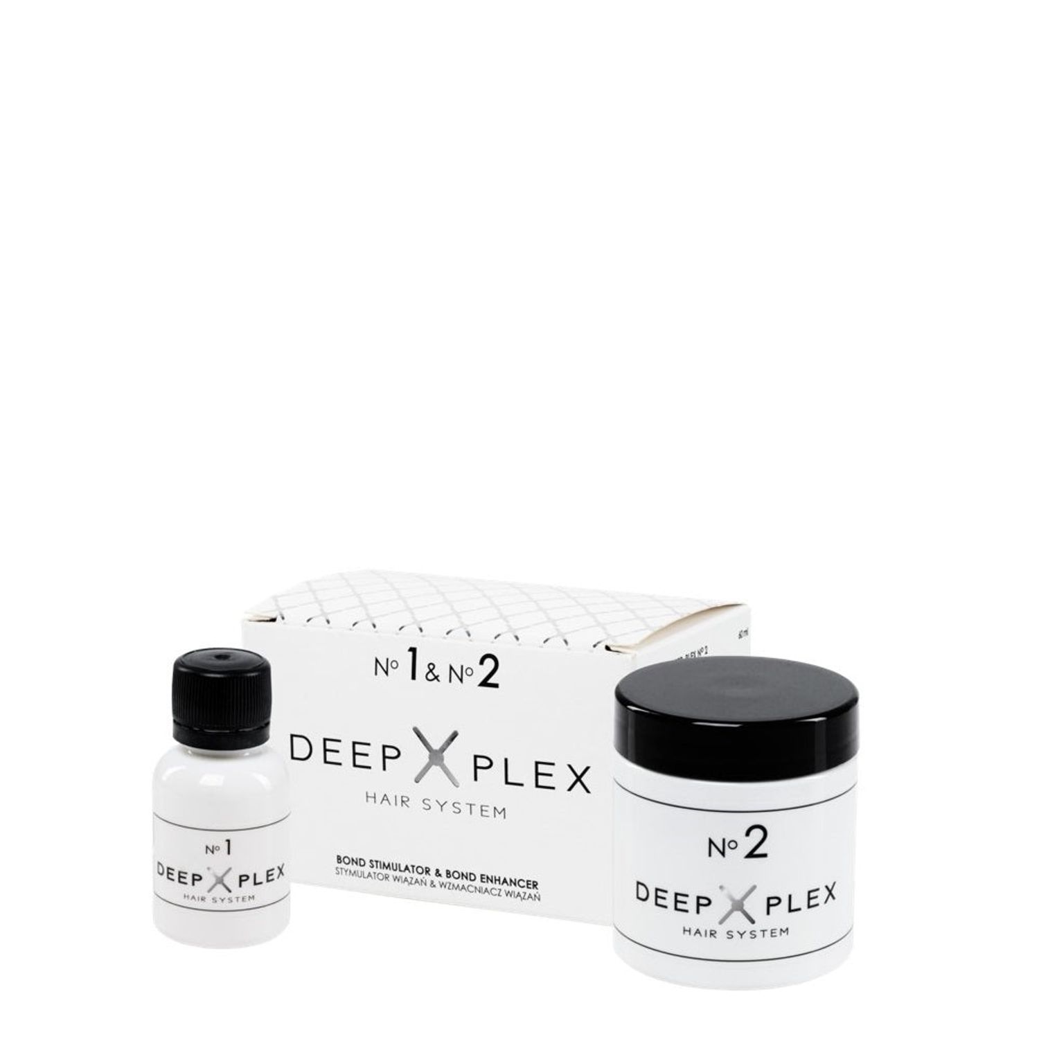 DEEP PLEX - Tratament profesional pentru par - Deep Plex  No.1 (15 ml) + No.2 (60 ml) fotografia produsului