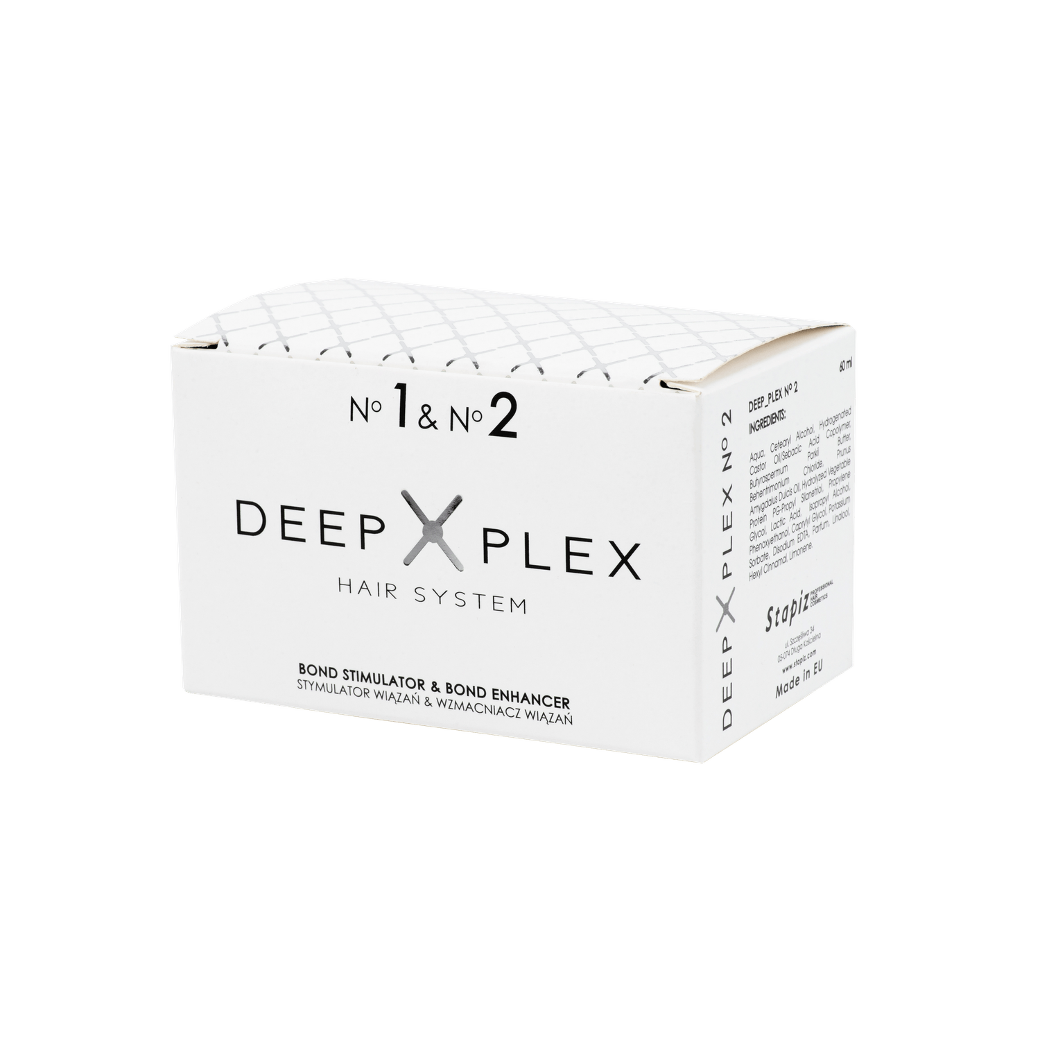 DEEP PLEX - Tratament profesional pentru par - Deep Plex  No.1 (15 ml) + No.2 (60 ml) fotografia produsului View 2 L