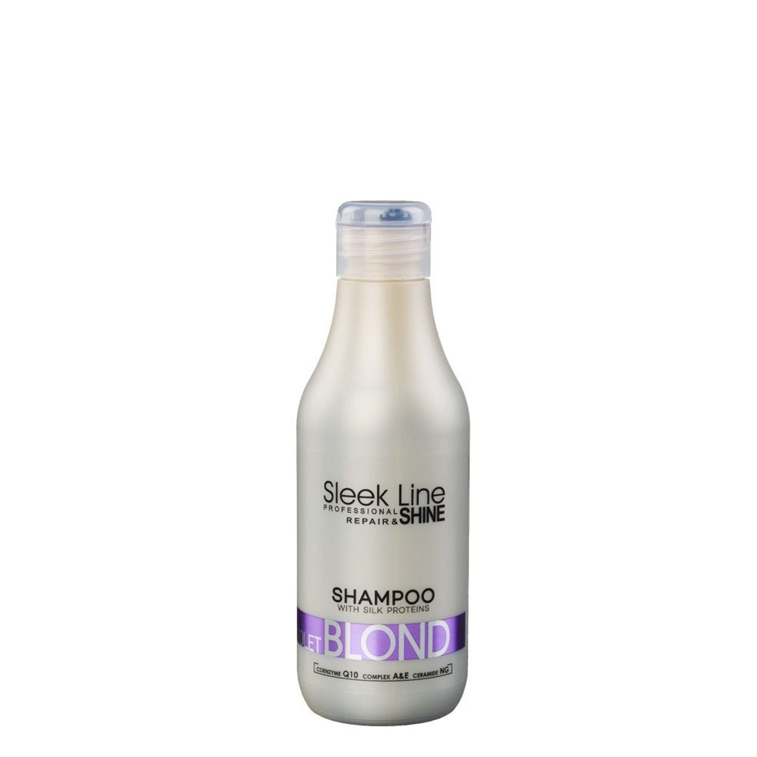 SLEEK LINE - Sampon VIOLET BLOND - contine pigment neutralizant violet, 300ml fotografia produsului