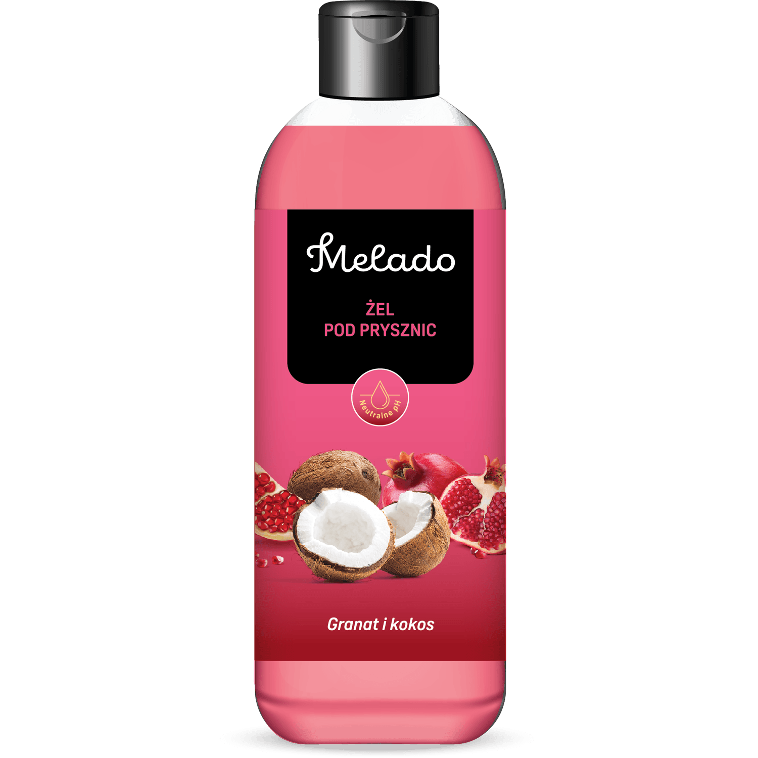 MELADO - Gel de dus Rodie si Cocos, 500ml fotografia produsului