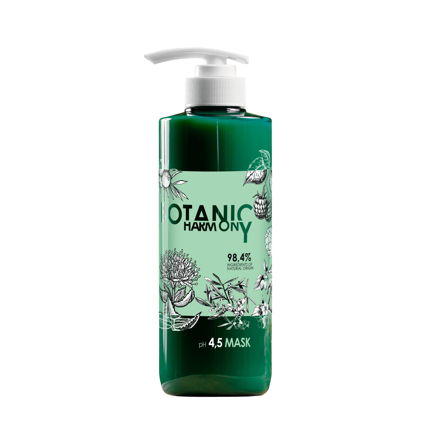 BOTANIC HARMONY - Masca pH 4.5 - efect de intarire a firului de par, 500ml fotografia produsului
