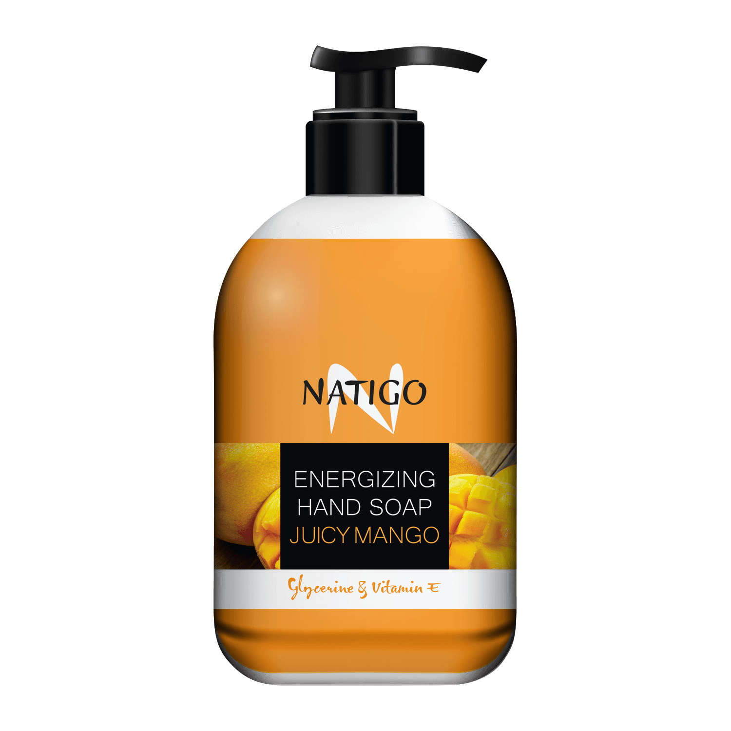 NATIGO - Sapun lichid energizant - JUICY MANGO, 500ml fotografia produsului