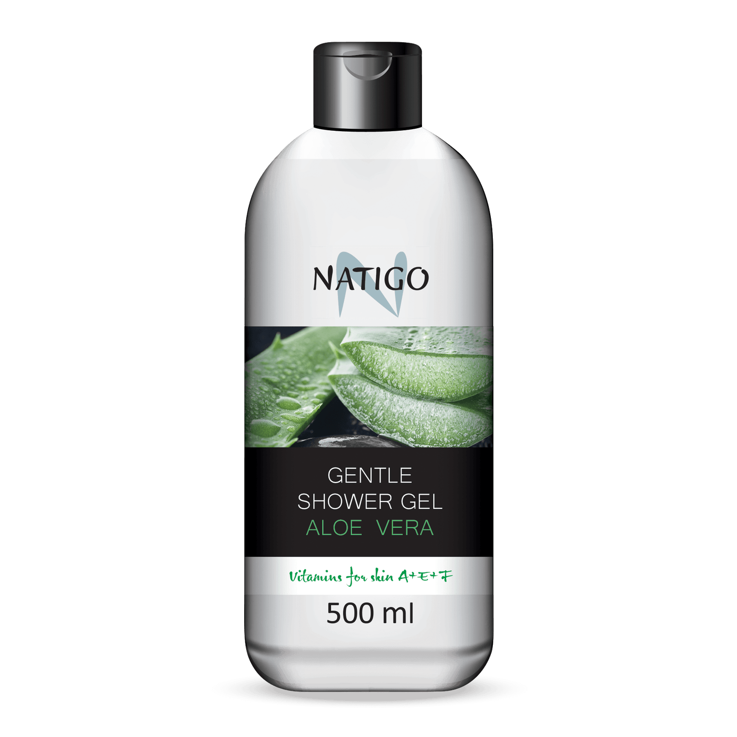 NATIGO - Gel de dus cremos - ALOE VERA, 500ml fotografia produsului