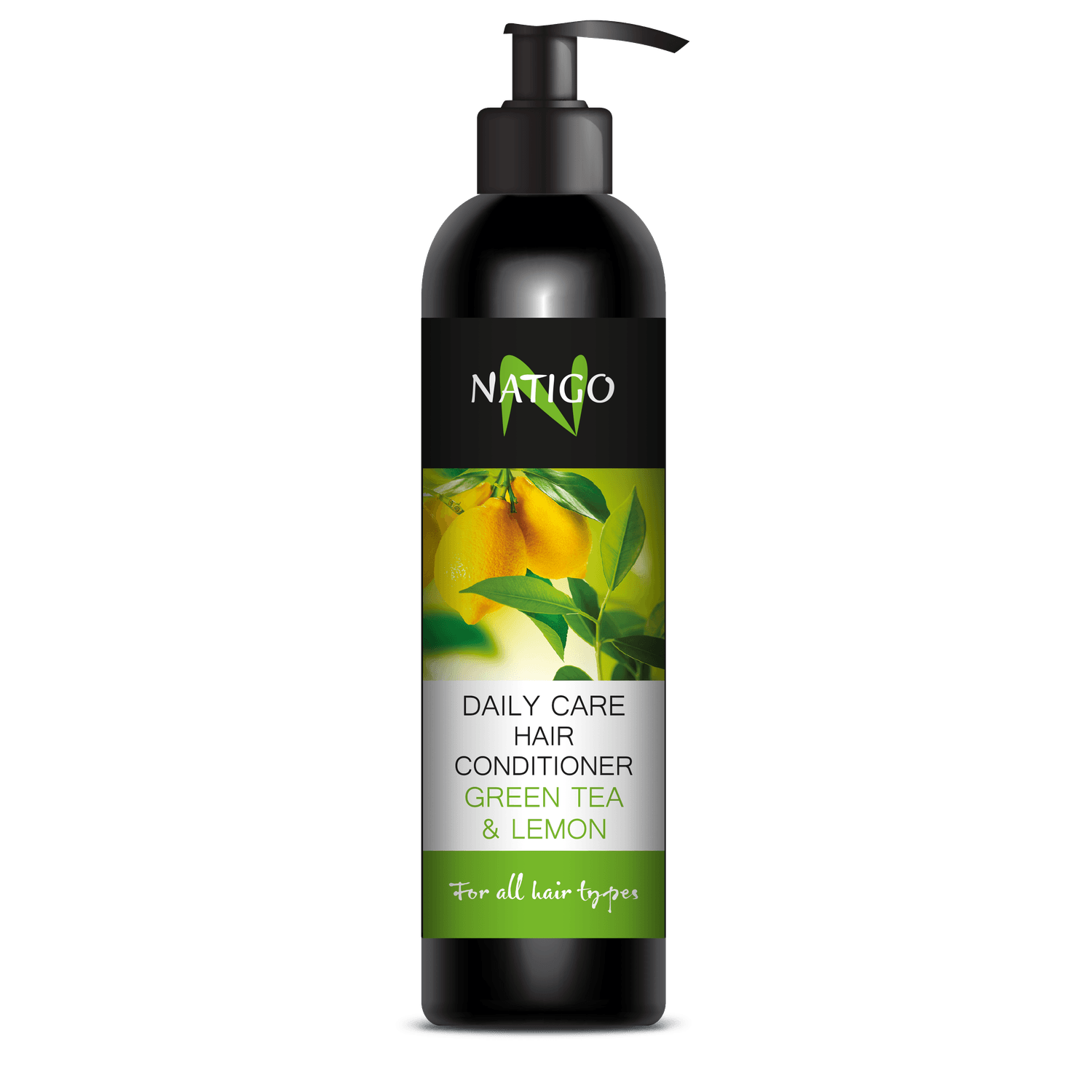 NATIGO - Balsam hranitor pentru par - CEAI VERDE SI LAMAIE, 300ml fotografia produsului