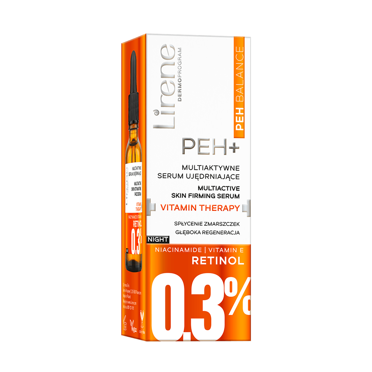 LIRENE PEH BALANCE - Ser stimulator multiactiv - terapia cu vitamine, 30ml fotografia produsului