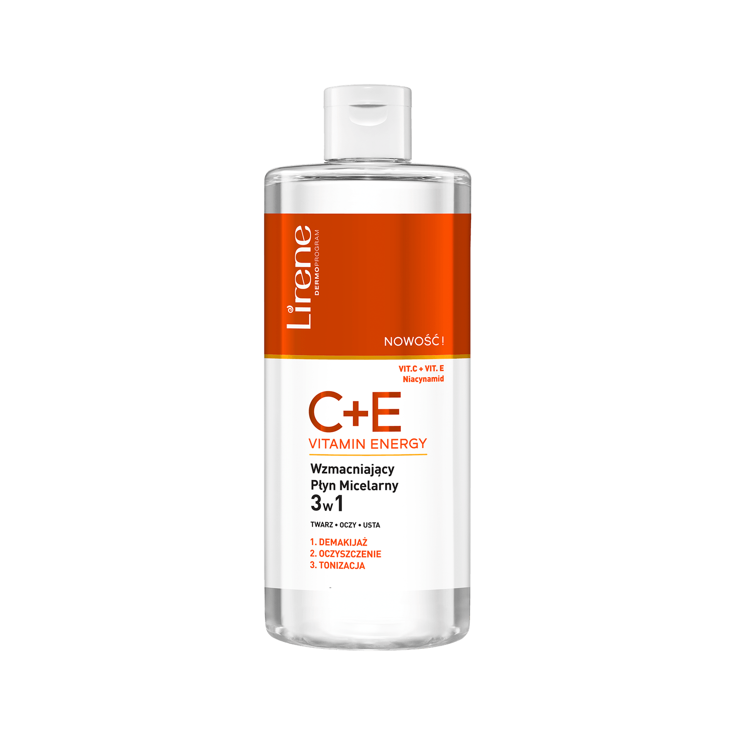 LIRENE C+D+E - Apa micelara C+E  3in1 - efect de fermitate, 400ml fotografia produsului