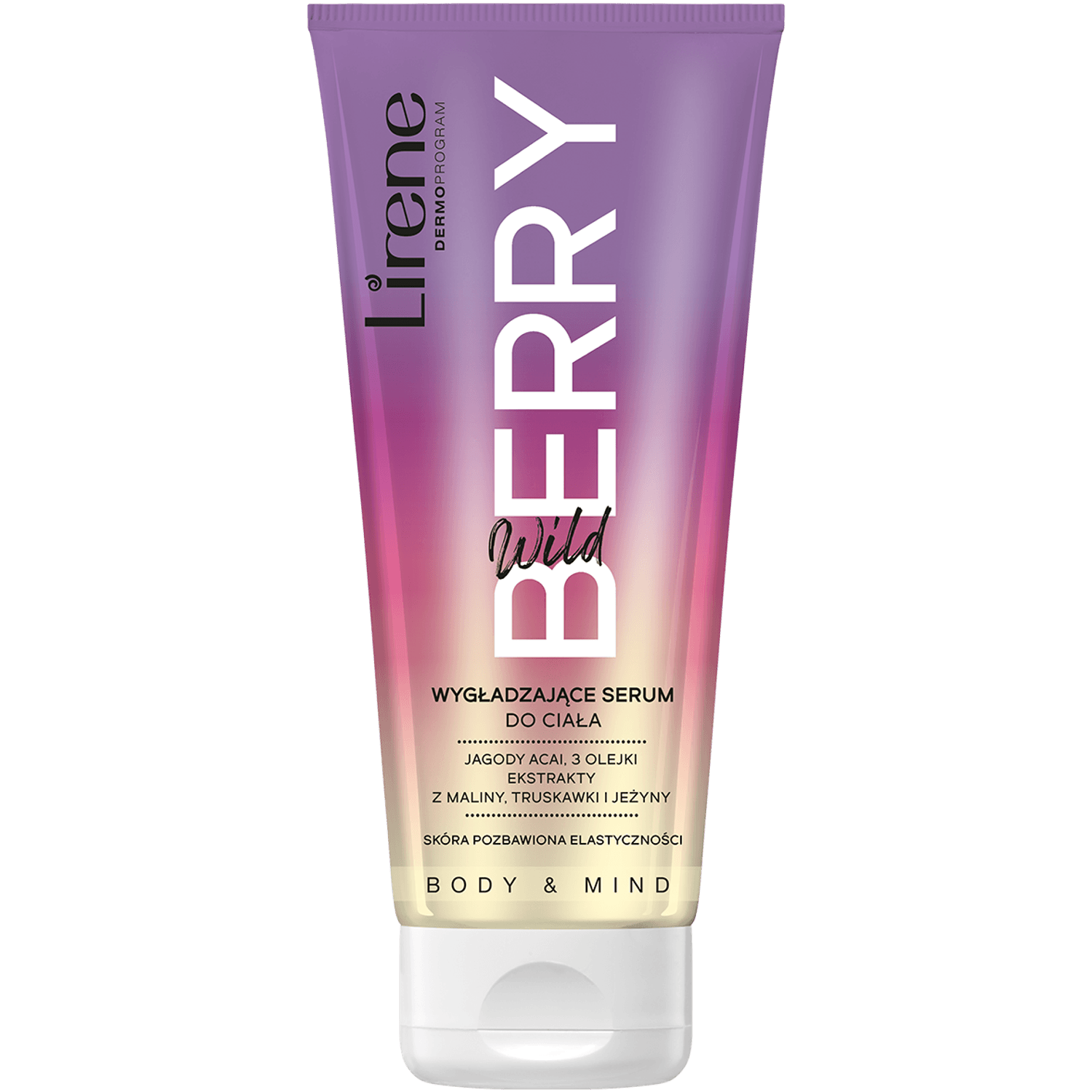 LIRENE BODY AND MIND - Ser de corp netezitor - Berry, 200ml fotografia produsului