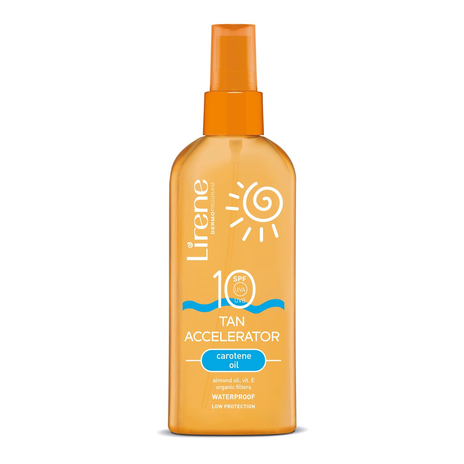 LIRENE SUN - Accelerator de bronzare SPF10, 150ml fotografia produsului