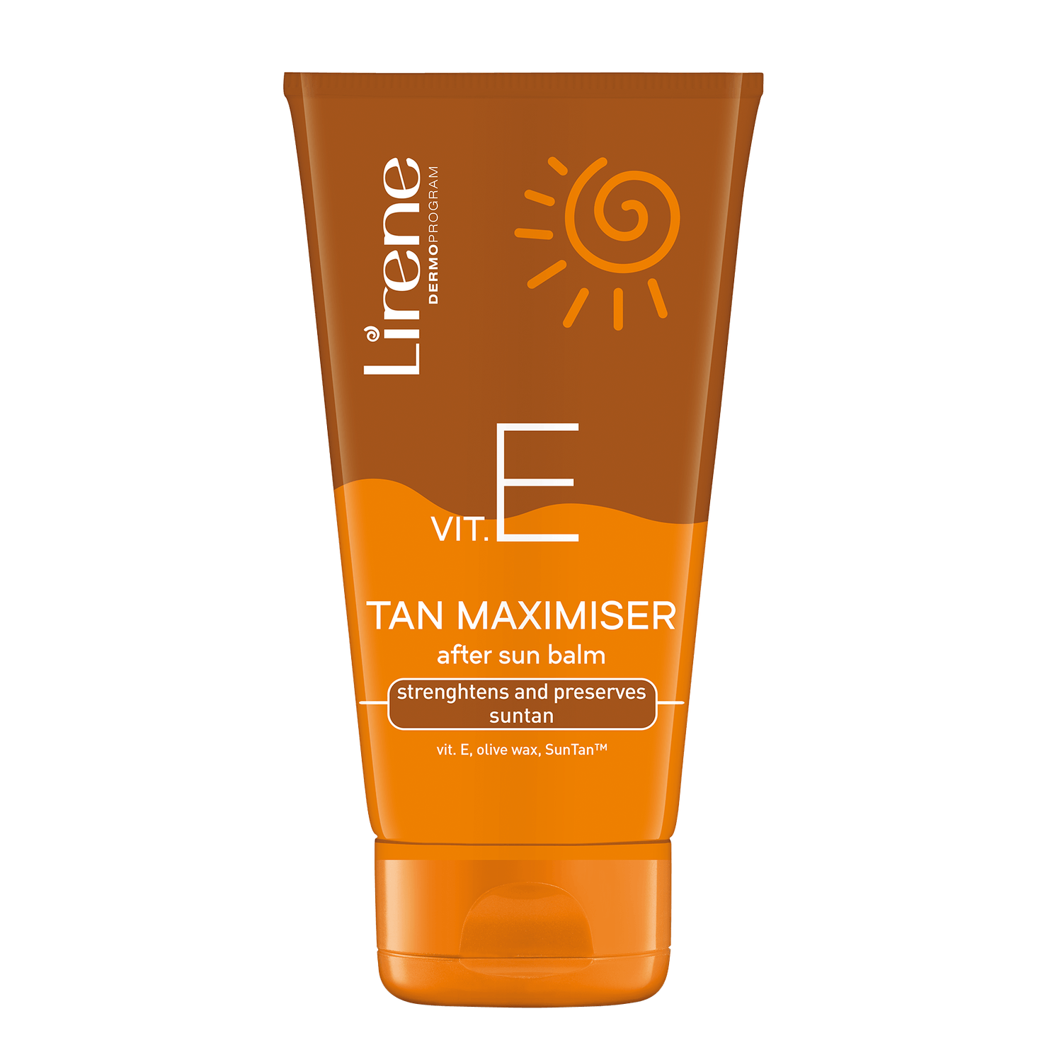 LIRENE SUN - Balsam reconstructie bronz, inainte si dupa expunerea la soare, 150ml fotografia produsului