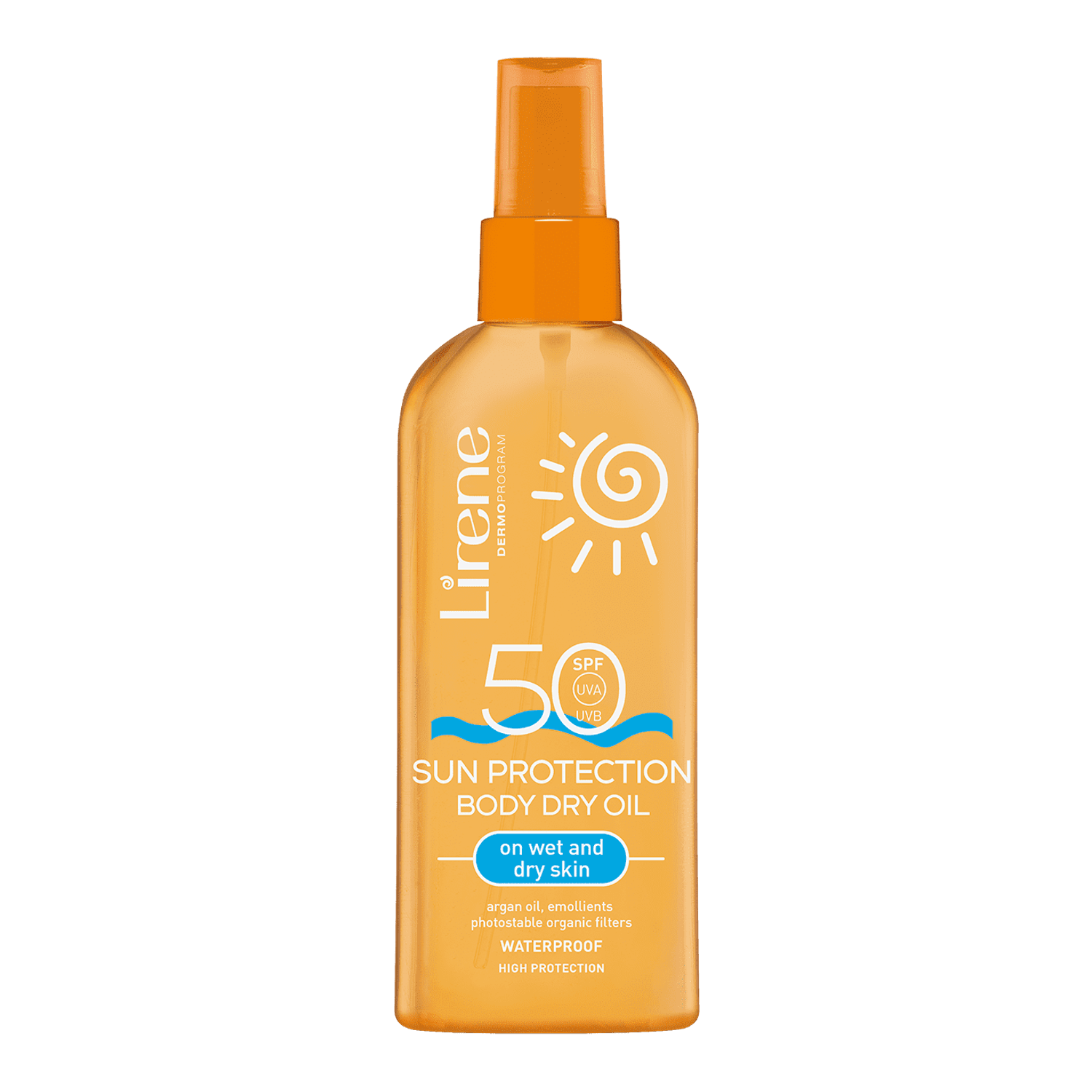 LIRENE SUN - Ulei uscat cu factor de protectie solara ridicat SPF 50, 150ml fotografia produsului