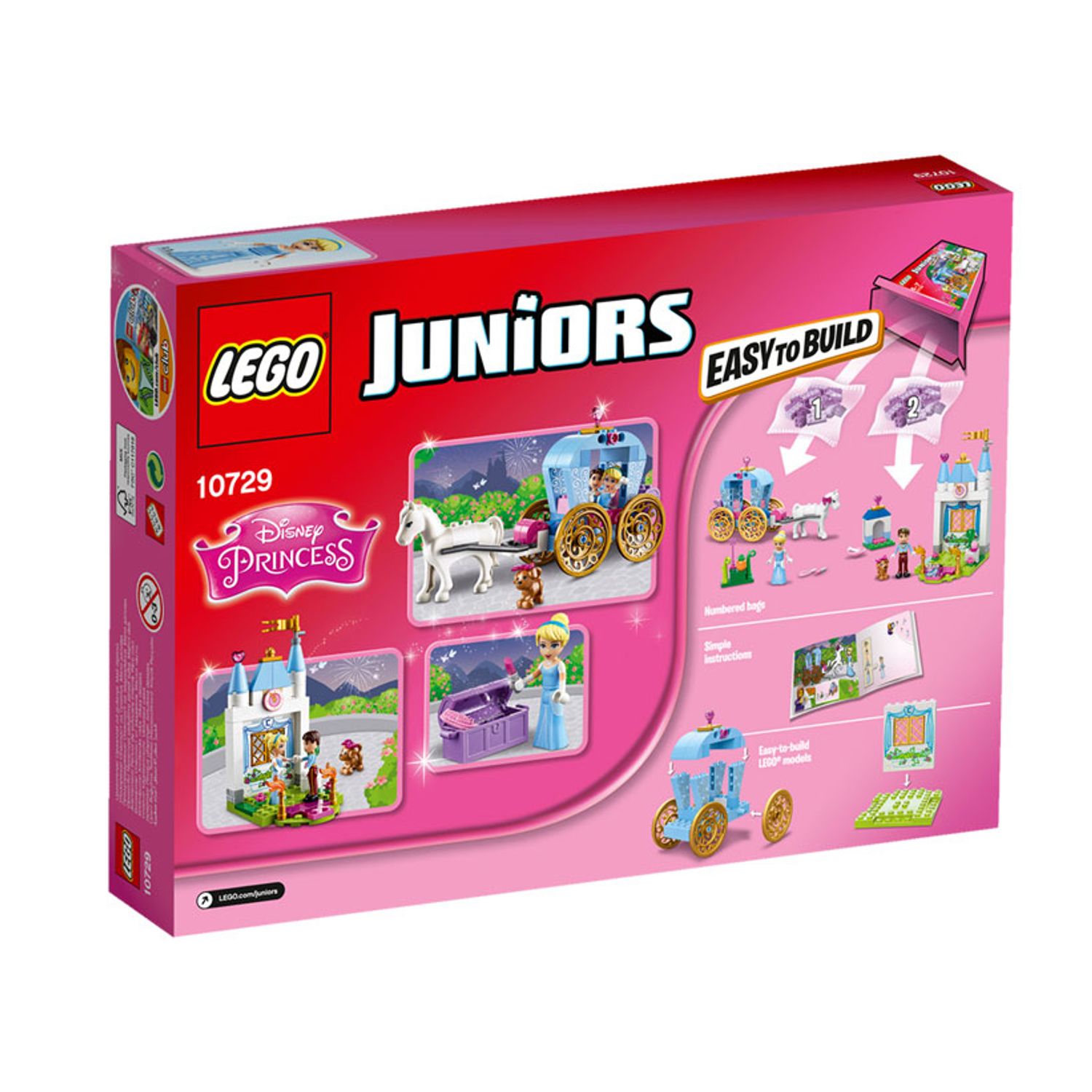 LEGO Juniors - Caleasca Cenusaresei (10729), 116 piese fotografia produsului View 2 L