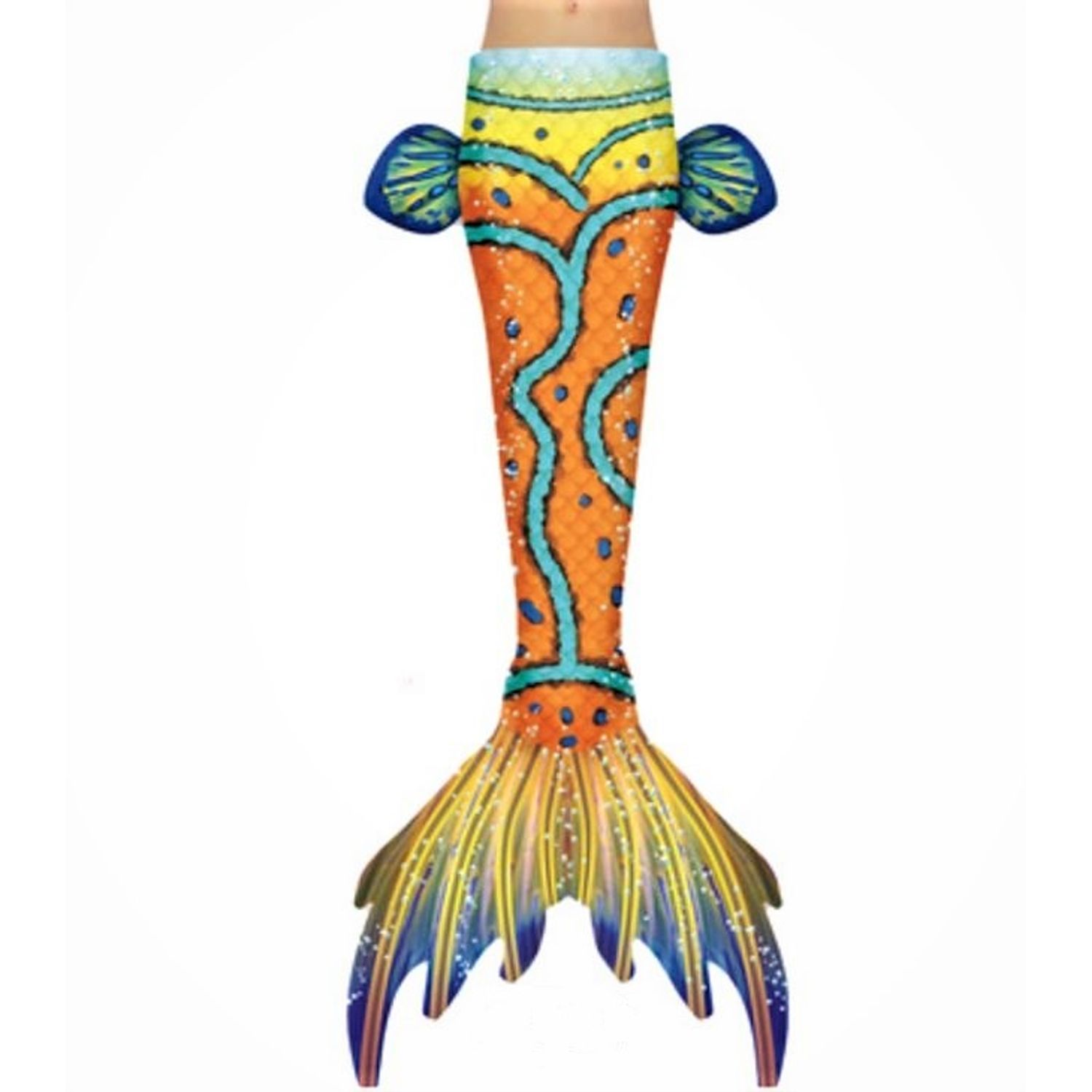 Costum de baie Sirena, Galben Soare, 120 cm fotografia produsului