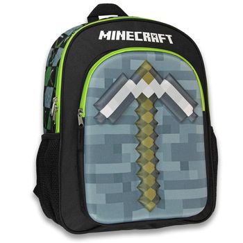 Ghiozdan Minecraft, Pickaxe, 40 cm