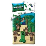 Lenjerie de pat, Minecraft, Desert, 140x200 cm fotografia produsului