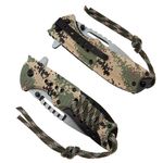 Briceag de vanatoare IdeallStore&reg;, Only Comando, otel inoxidabil, 21 cm, verde fotografia produsului View 8 S