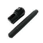 Baston telescopic IdeallStore&reg;, Standard Guard, otel inoxidabil, 40 cm, negru, toc tactic inclus fotografia produsului View 5 S