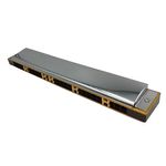 Muzica metalica IdeallStore®, Performance Harmony, inox, 21 cm, argintiu fotografia produsului View 4 S