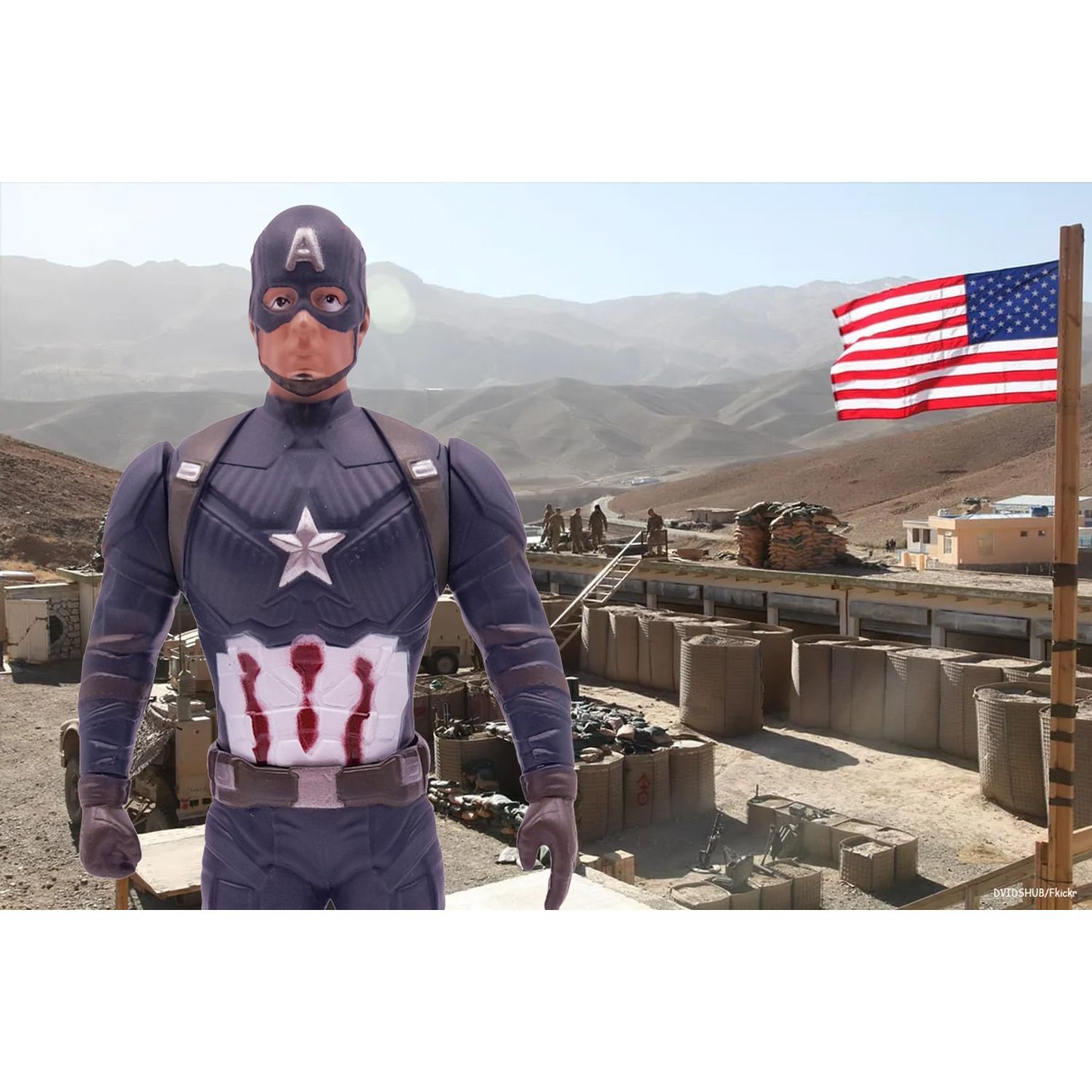 Figurina Captain America IdeallStore®, Avenge Assembled, plastic, 22 cm fotografia produsului View 7 L