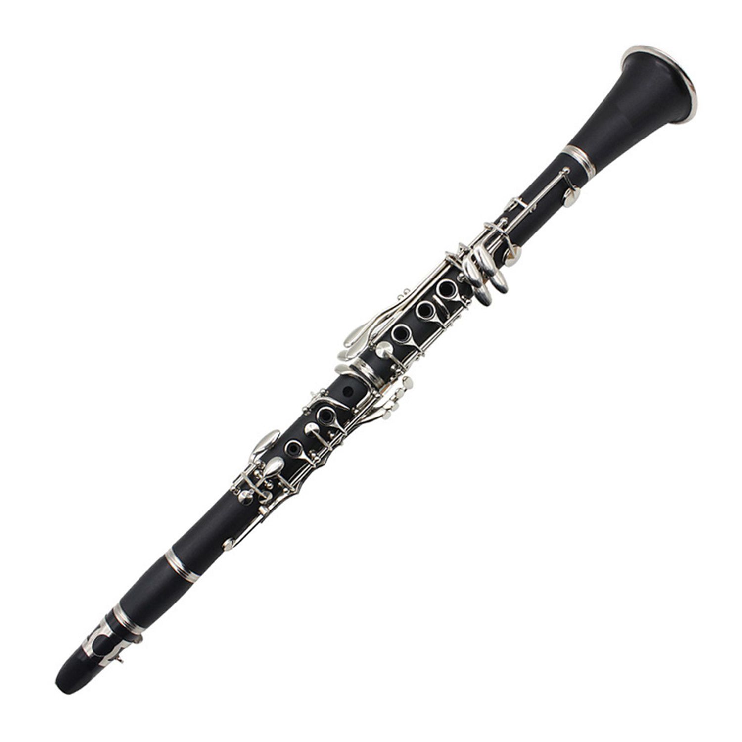 Clarinet IdeallStore®, Musical Virtue, 17 clape, 67 cm, negru, geanta inclusa fotografia produsului View 3 L