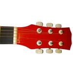 Chitara clasica IdeallStore®, 95 cm, lemn, Cutaway, rosu, stativ inclus fotografia produsului View 7 S