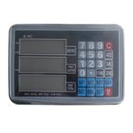 Cantar cu platforma IdeallStore®, brat rabatabil, display LCD, 500 kg, metalic, albastru fotografia produsului View 5 S