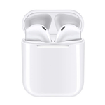 Casti bluetooth IdeallStore&reg; wireless, Special Time, 5.0, compatibile iOS si Android, albe fotografia produsului