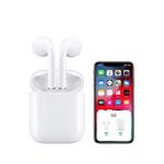 Casti bluetooth IdeallStore&reg; wireless, Special Time, 5.0, compatibile iOS si Android, albe fotografia produsului View 2 S