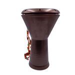 Tarabana IdeallStore&reg;, Oriental Sounds, metalica, 44 cm, maro, husa inclusa fotografia produsului View 5 S