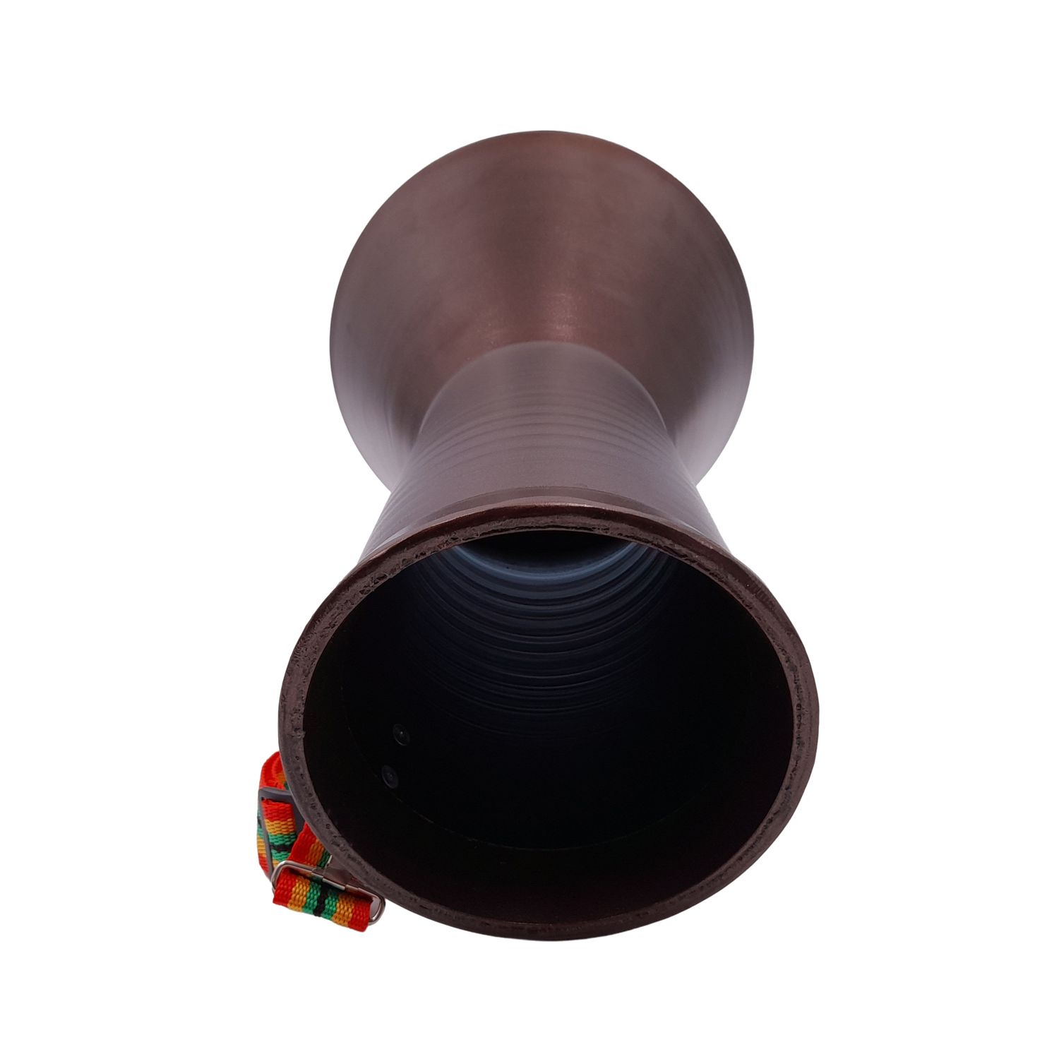 Tarabana IdeallStore&reg;, Oriental Sounds, metalica, 44 cm, maro, husa inclusa fotografia produsului View 6 L