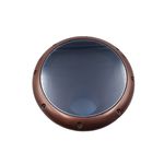 Tarabana IdeallStore&reg;, Oriental Sounds, metalica, 44 cm, maro, husa inclusa fotografia produsului View 4 S