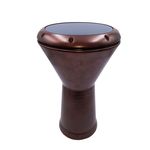 Tarabana IdeallStore&reg;, Oriental Sounds, metalica, 44 cm, maro, husa inclusa fotografia produsului View 3 S