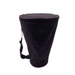 Tarabana IdeallStore&reg;, Oriental Sounds, metalica, 44 cm, maro, husa inclusa fotografia produsului View 8 S