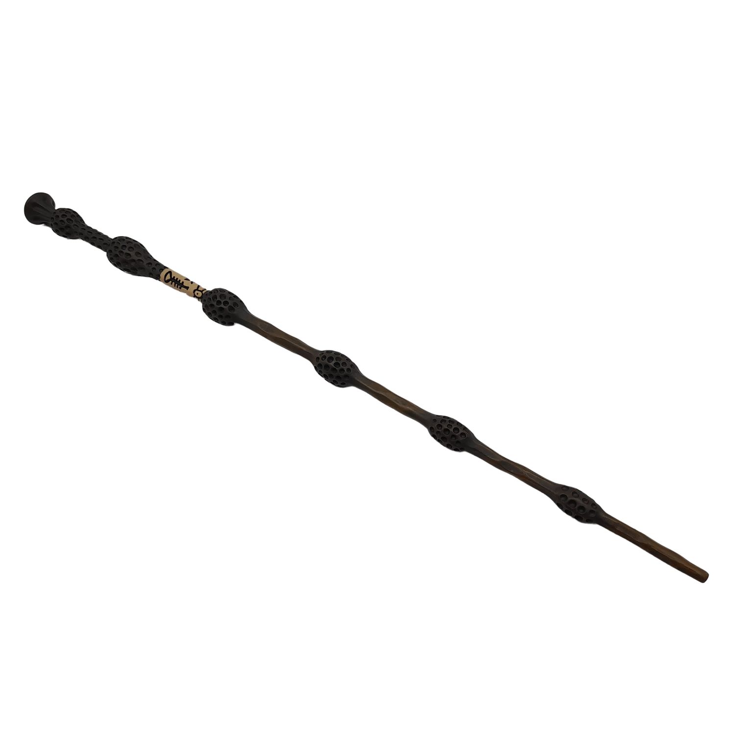 Bagheta magica IdeallStore&reg;, Elder Wand, insertii metal, 41 cm, maro fotografia produsului View 2 L