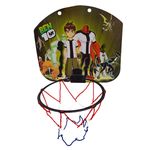 Set mini cos de baschet IdeallStore&reg;, Ben 10 Edition, plastic, minge inclusa fotografia produsului View 2 S