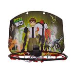 Set mini cos de baschet IdeallStore&reg;, Ben 10 Edition, plastic, minge inclusa fotografia produsului View 3 S