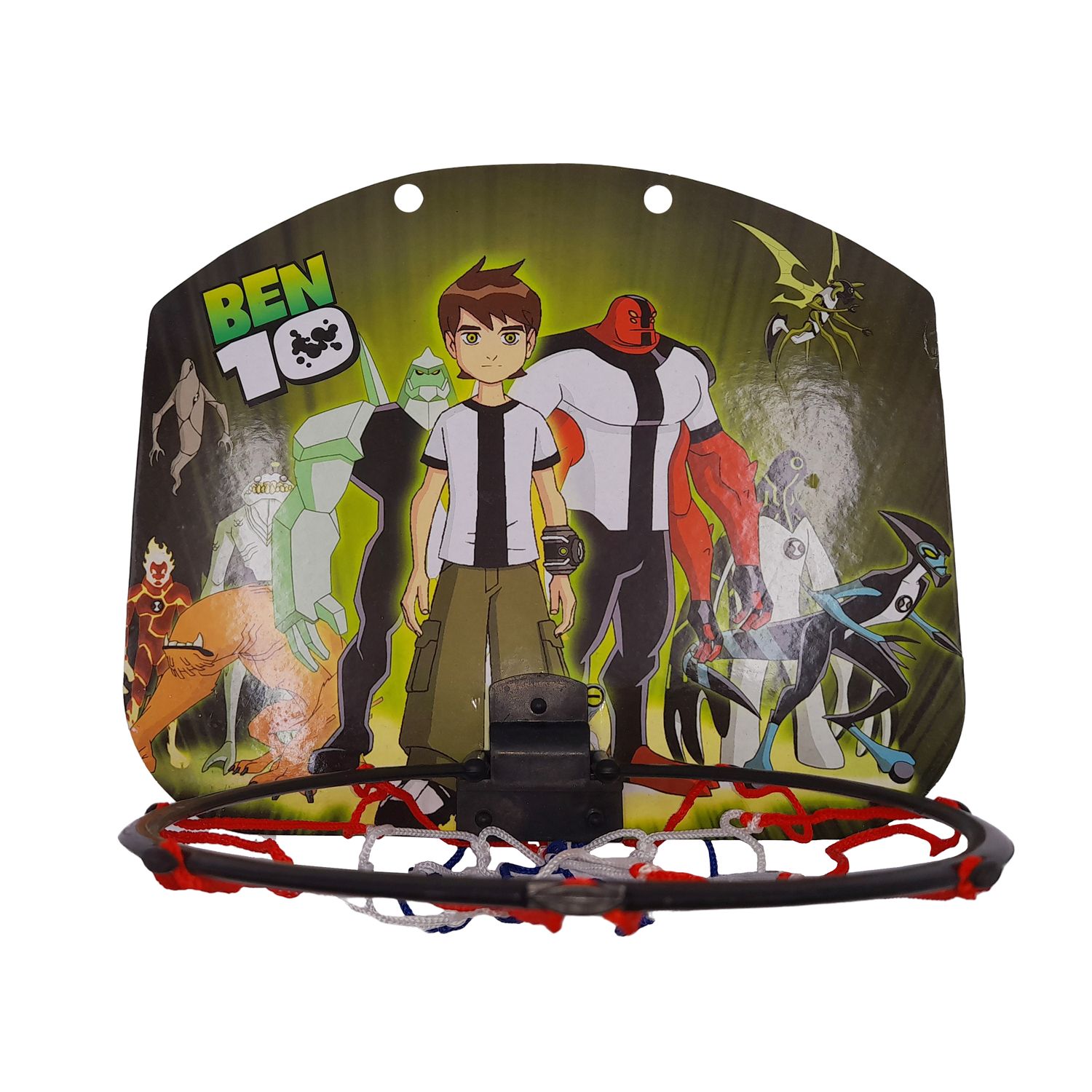 Set mini cos de baschet IdeallStore&reg;, Ben 10 Edition, plastic, minge inclusa fotografia produsului View 3 L