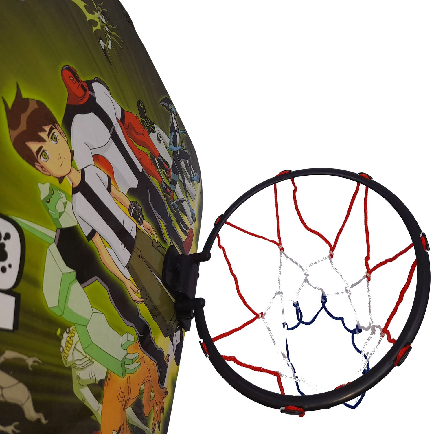 Set mini cos de baschet IdeallStore&reg;, Ben 10 Edition, plastic, minge inclusa fotografia produsului View 6 L