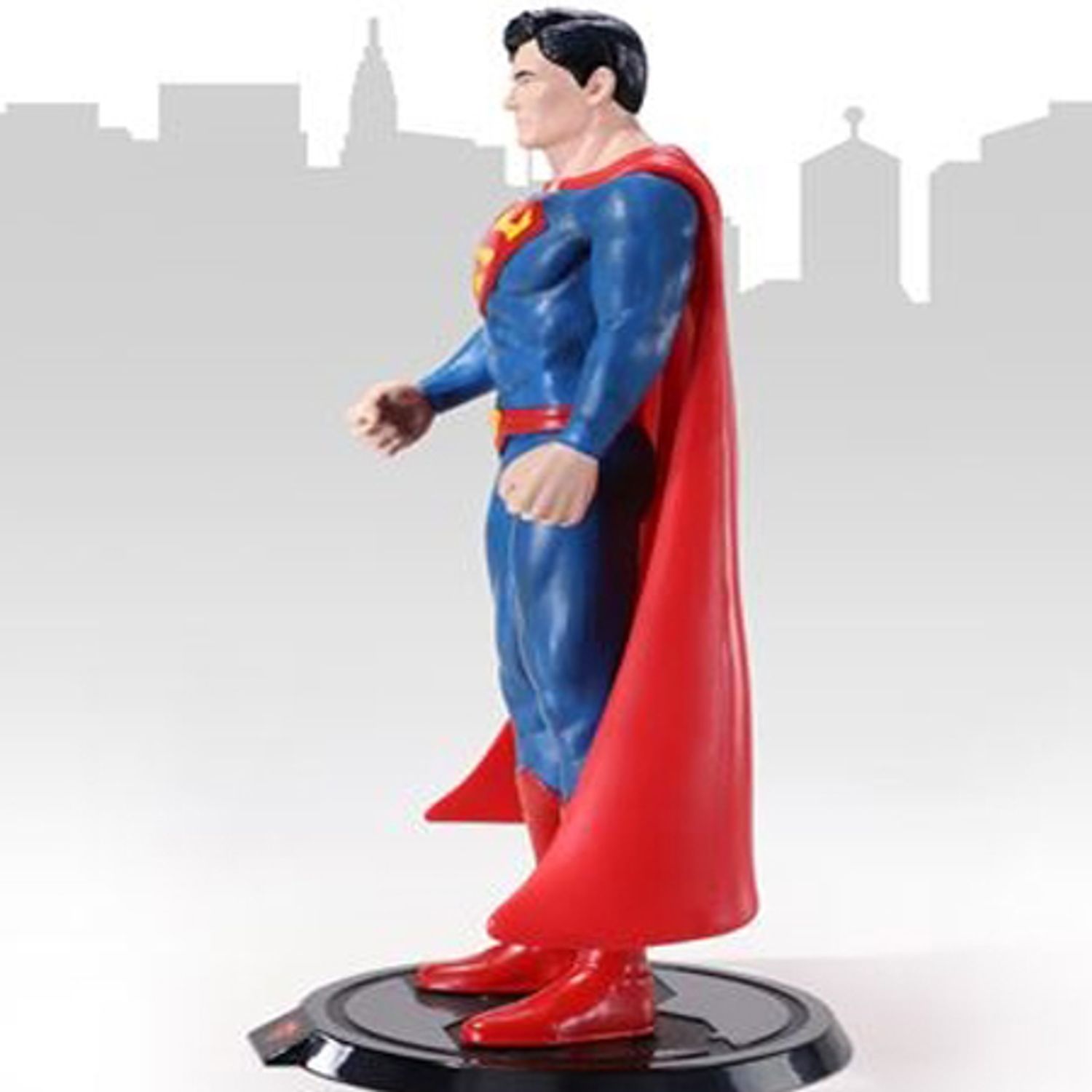 Figurina articulata IdeallStore®, Superman Man of Steel, 18 cm, stativ inclus fotografia produsului View 3 L