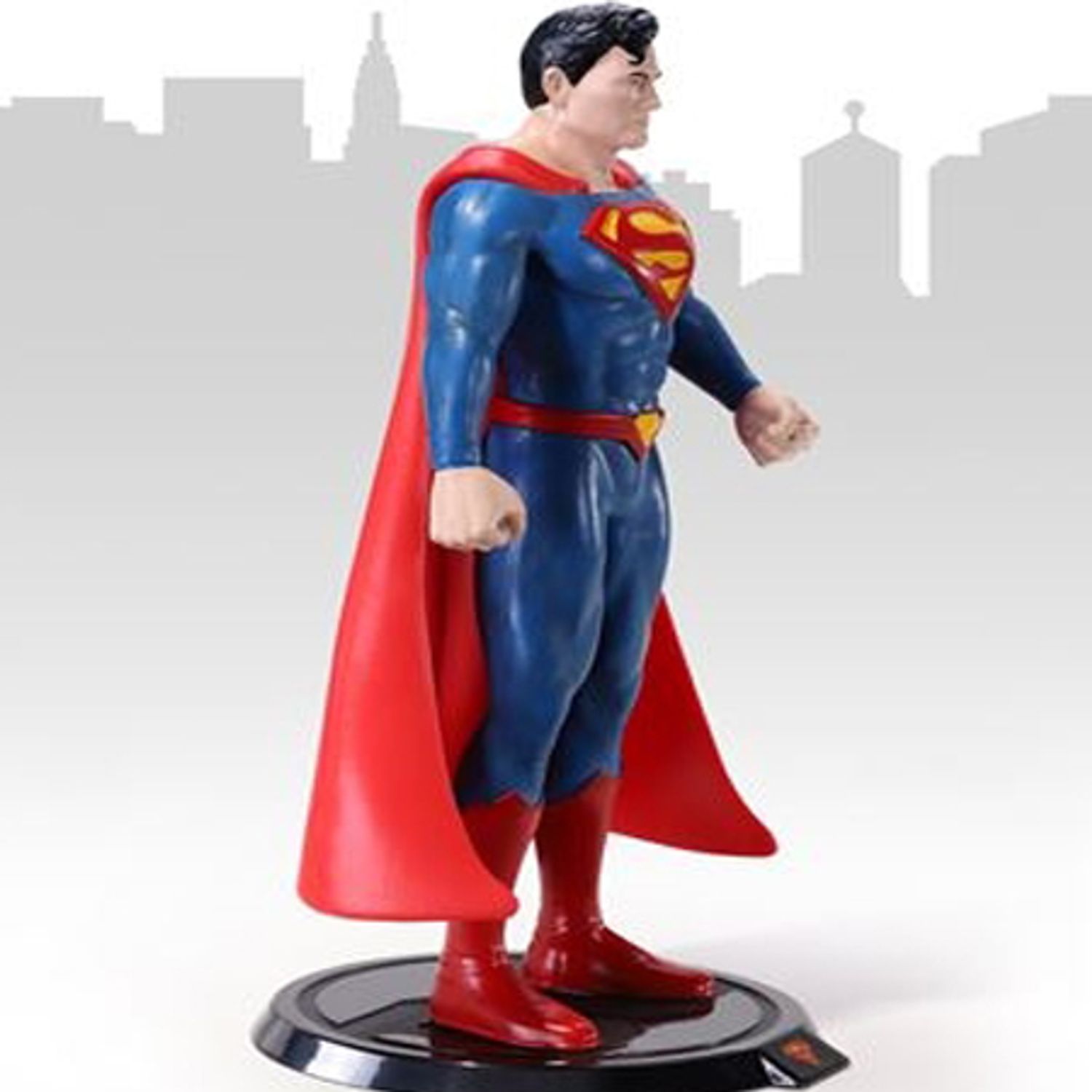Figurina articulata IdeallStore®, Superman Man of Steel, 18 cm, stativ inclus fotografia produsului View 4 L