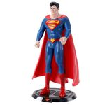 Figurina articulata IdeallStore®, Superman Man of Steel, 18 cm, stativ inclus fotografia produsului