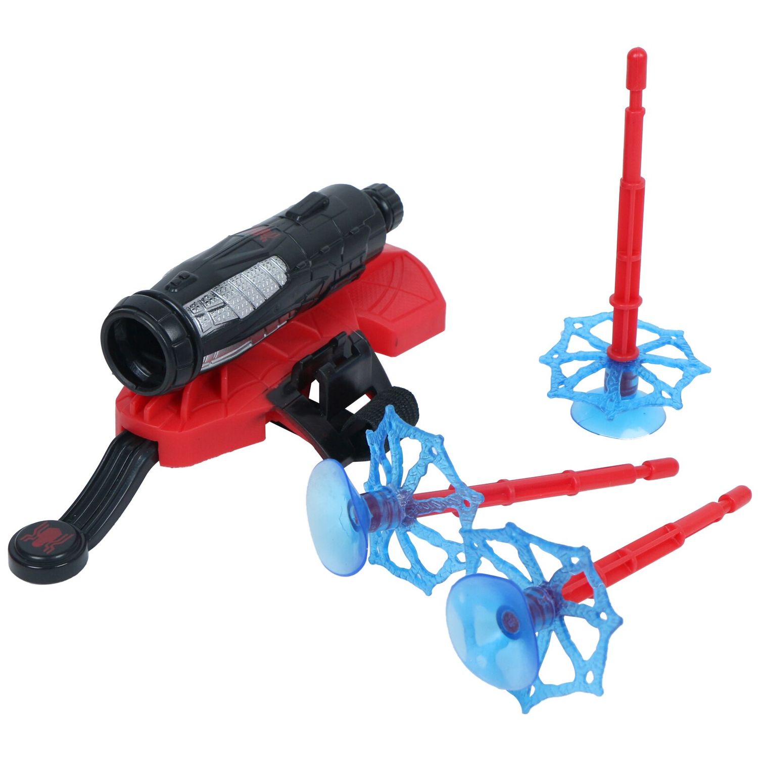 Ventuza Spiderman IdeallStore&reg; pentru lansatoare, 10 cm, rosu fotografia produsului View 7 L