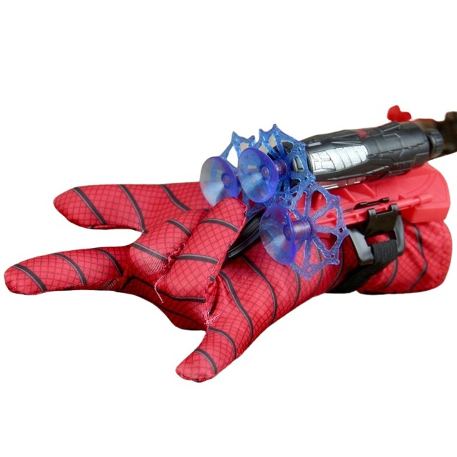 Ventuza Spiderman IdeallStore&reg; pentru lansatoare, 10 cm, rosu fotografia produsului View 2 L