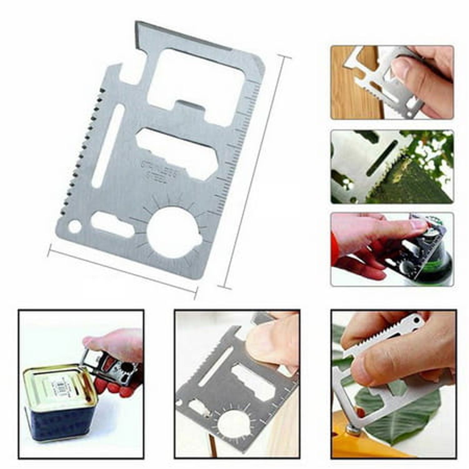 Kit de supravietuire IdeallStore&reg;, Savivour Master, 20 elemente multifunctionale, negru fotografia produsului View 6 L