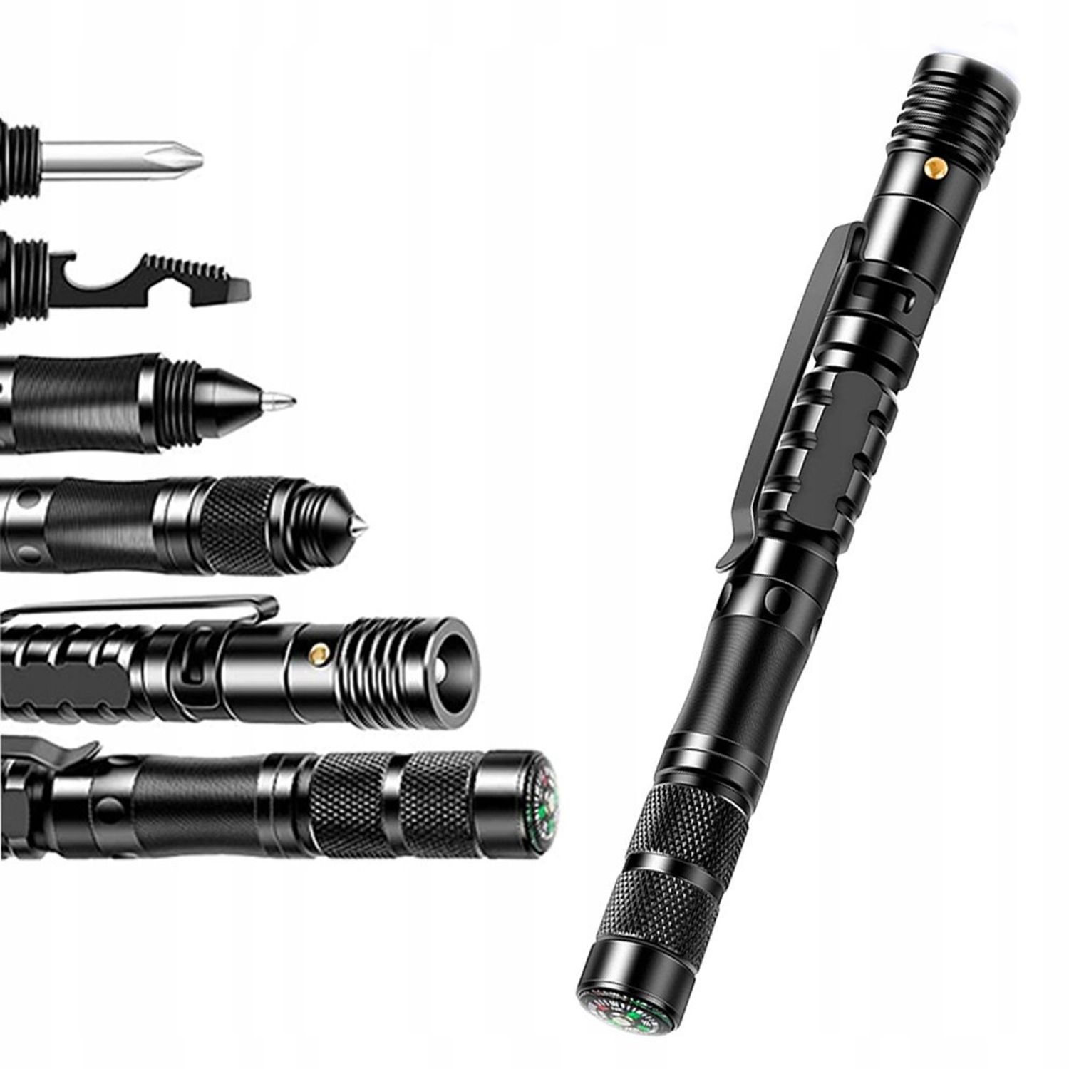 Pix tactic IdeallStore&reg;, Comando Specialist, multifunctional, aluminiu, 13.5 cm, negru fotografia produsului View 3 L