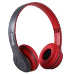 Casti bluetooth IdeallStore&reg; wireless, Street Style, 5.0, compatibile iOS si Android, gri fotografia produsului View 4 S